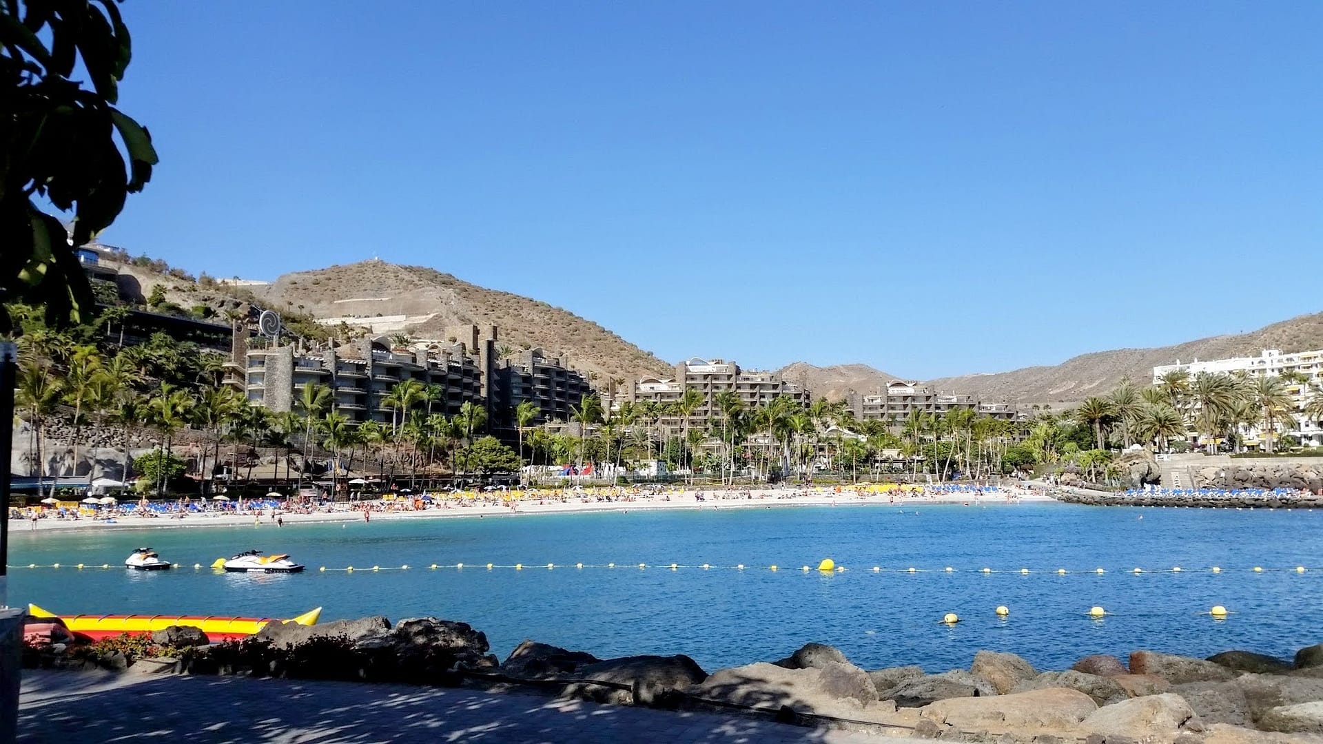 Popular beaches in the south of Gran Canaria